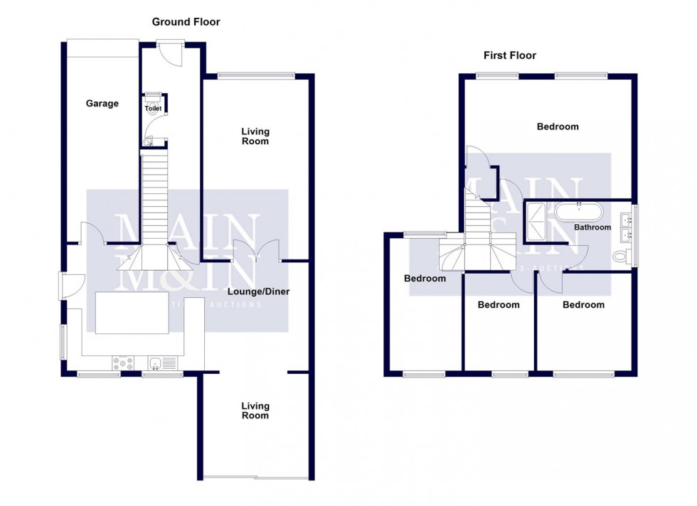 Floorplan for Gleneagles Road, Heald Green