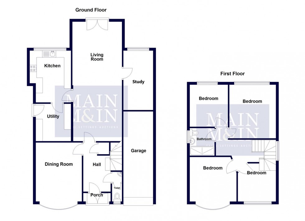 Floorplan for Outwood Road, Heald Green, Cheadle