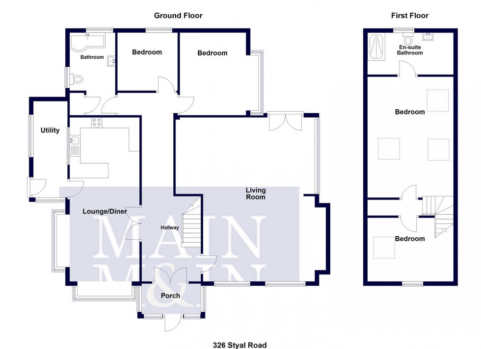 Floorplan for Styal Road, Heald Green, Cheadle