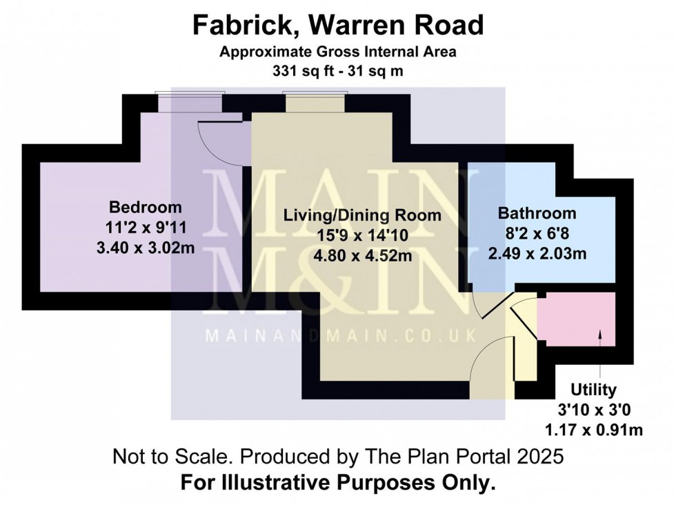 Floorplan for Warren Road, Cheadle Hulme