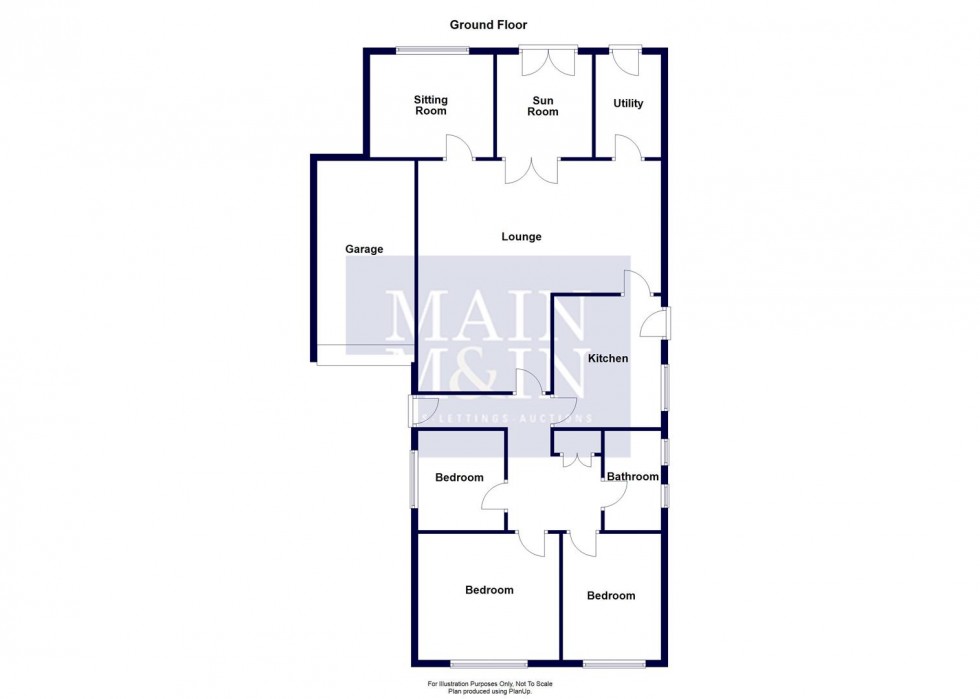 Floorplan for Buttermere Road, Gatley