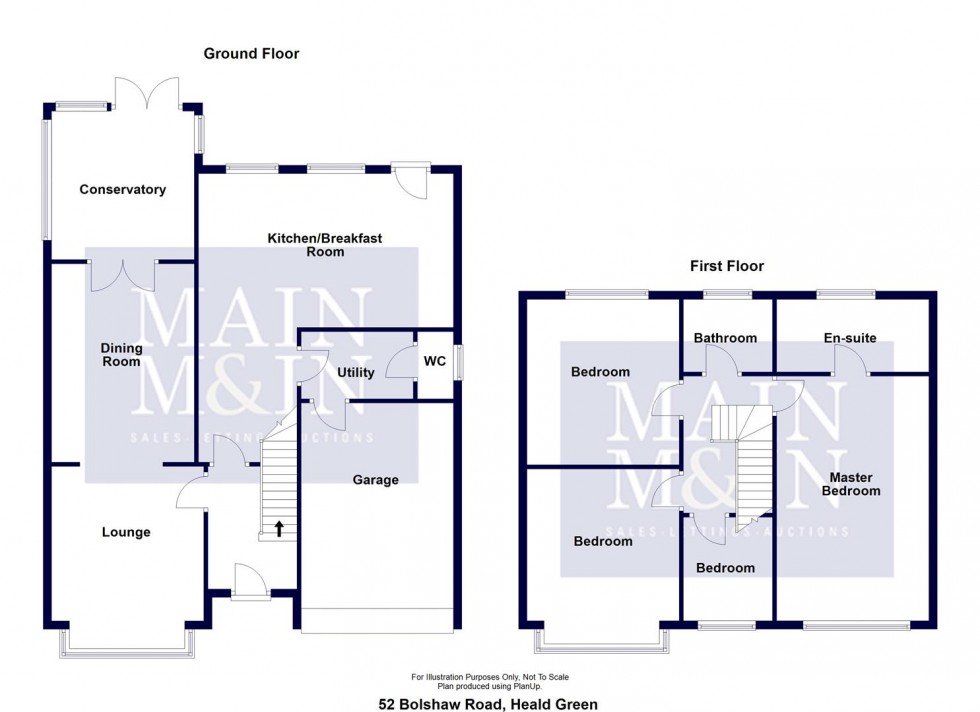 Floorplan for Bolshaw Road, Heald Green
