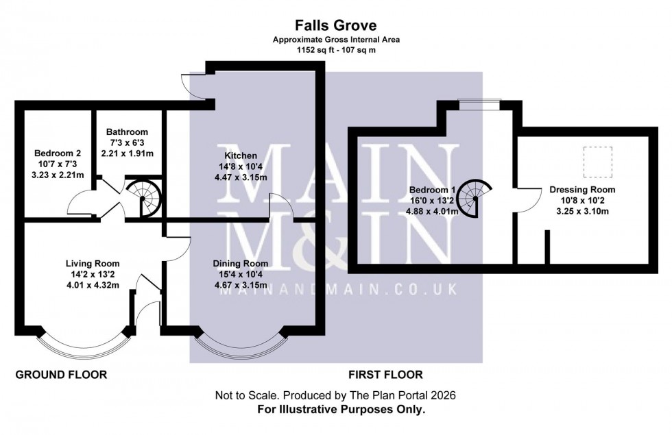 Floorplan for Falls Grove, Heald Green