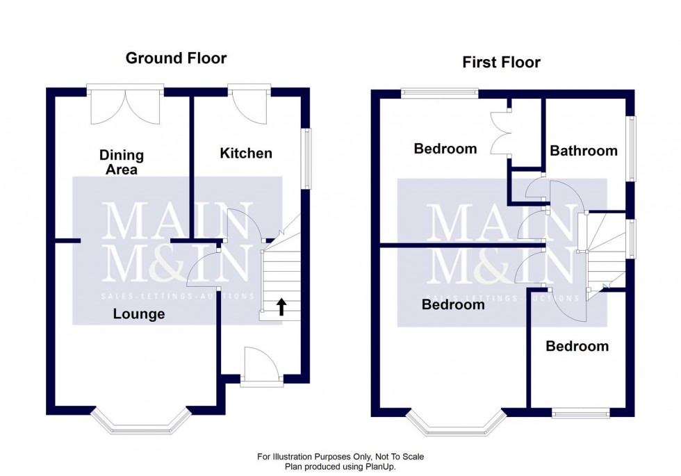 Floorplan for Davies Avenue, Heald Green