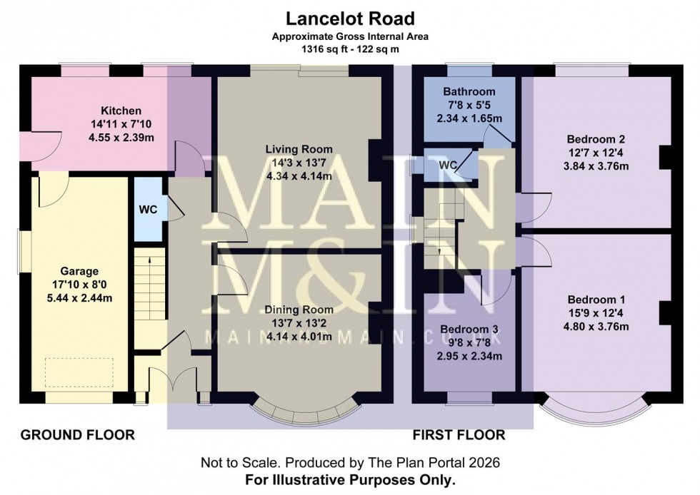 Floorplan for Lancelot Road