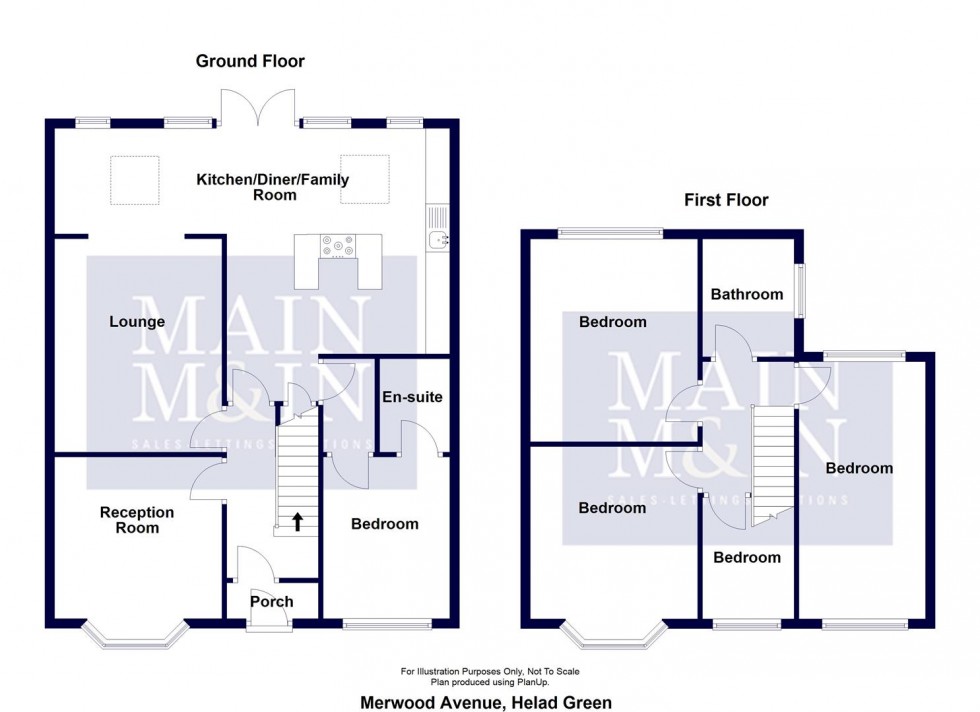 Floorplan for Merwood Avenue, Heald Green, Cheadle