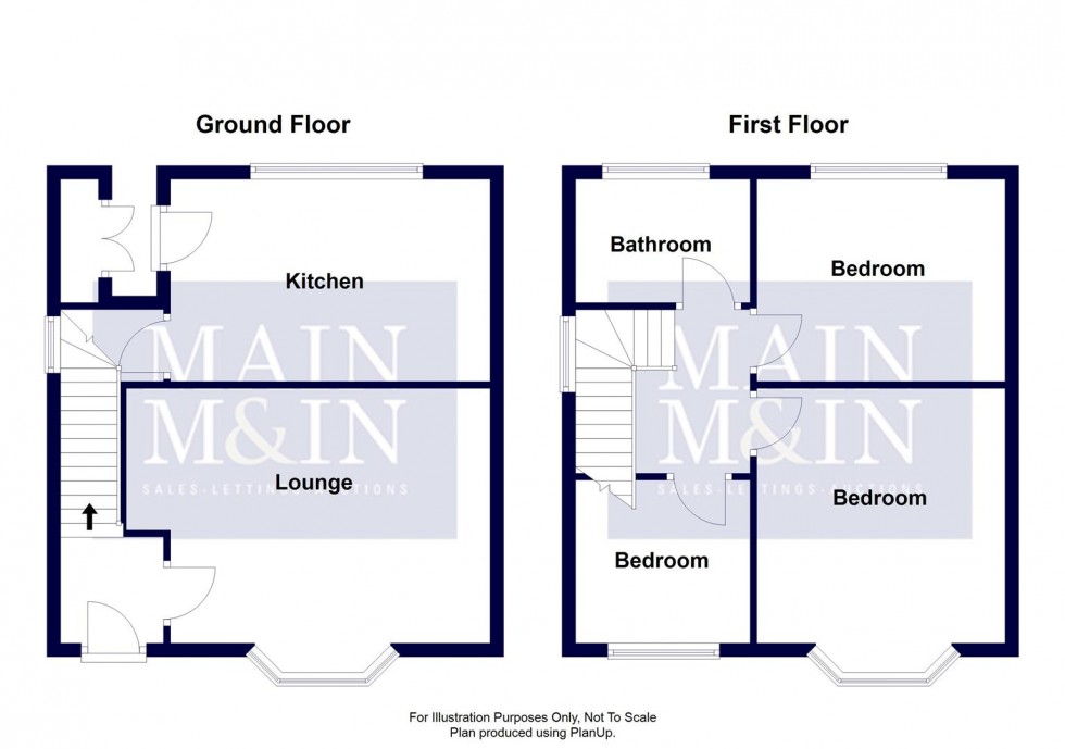 Floorplan for Green Drive, Timperley