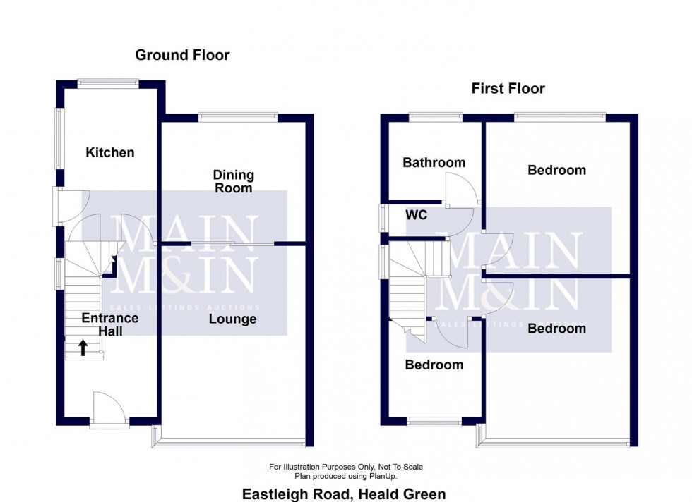 Floorplan for Eastleigh Road, Heald Green