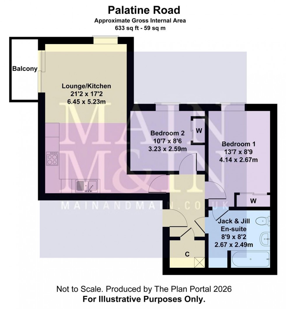 Floorplan for 265 Palatine Road, Manchester