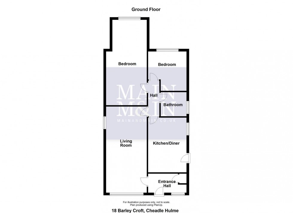 Floorplan for Barley Croft, Cheadle Hulme