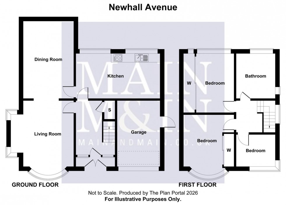 Floorplan for New Hall Avenue, Heald Green