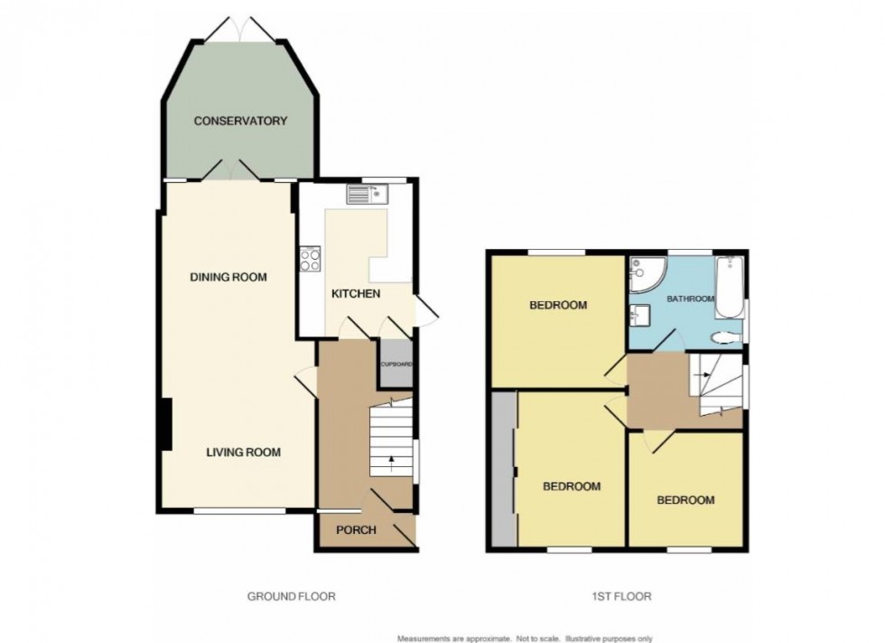 Floorplan for Crantock Drive, Heald Green